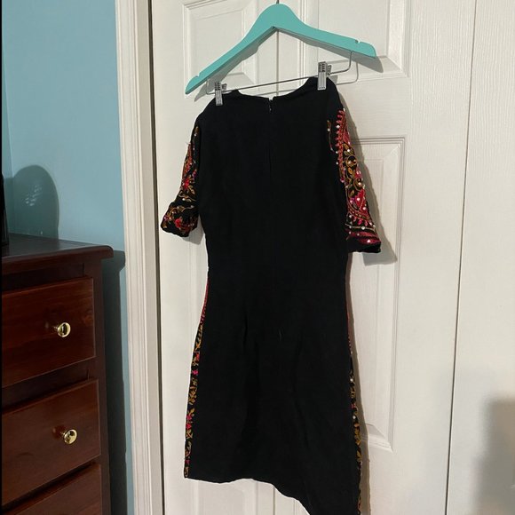 ASOS Premium Embroidered Shift Dress - Picture 6 of 7